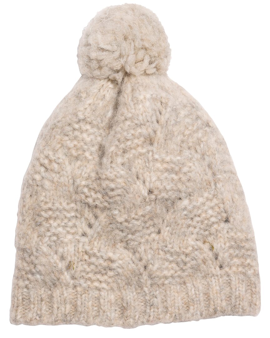 Marled Cable Wool & Alpaca-Blend Beanie