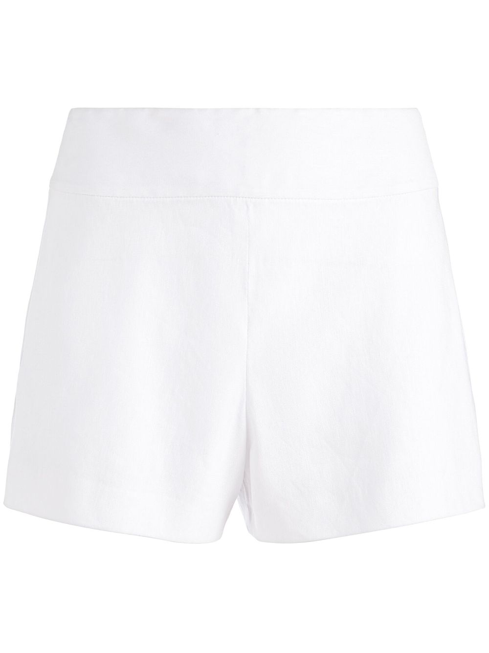 Donald high-waisted short shorts - Black