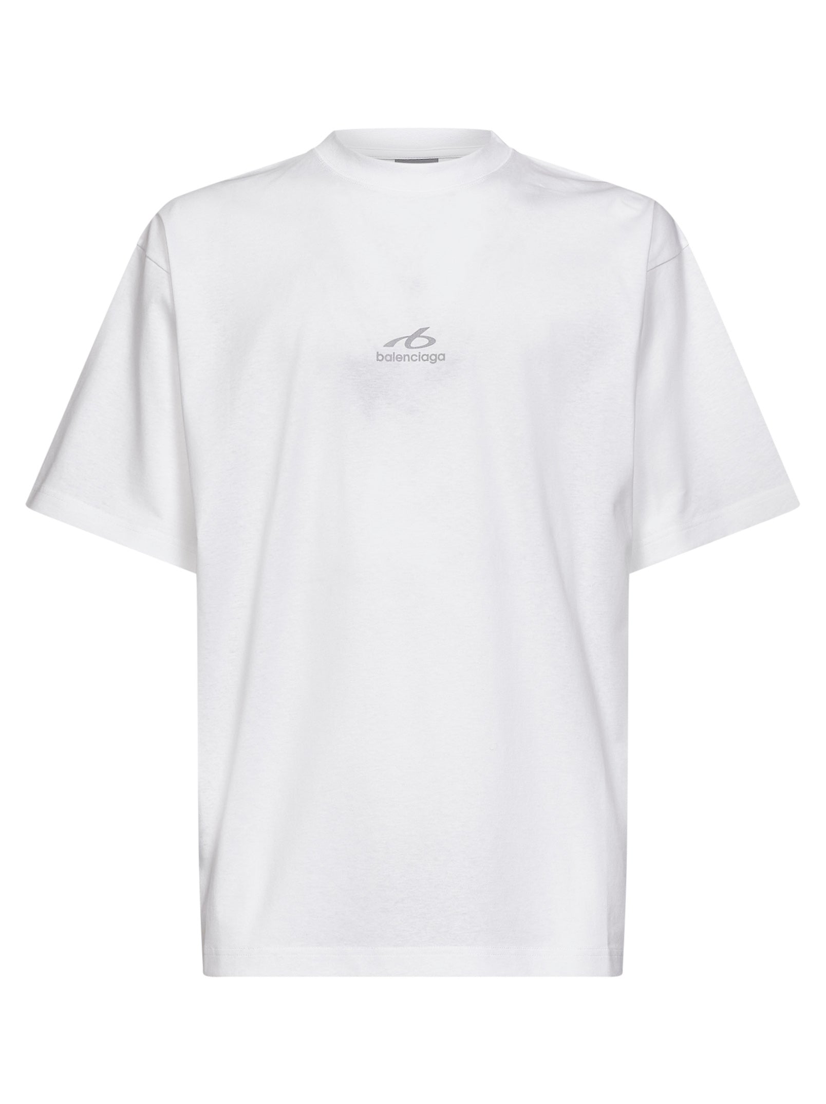 Medium-Fit Cotton T-Shirt — White