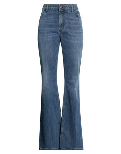 Woman Jeans Blue Size 30 Cotton, Elastomultiester, Elastane