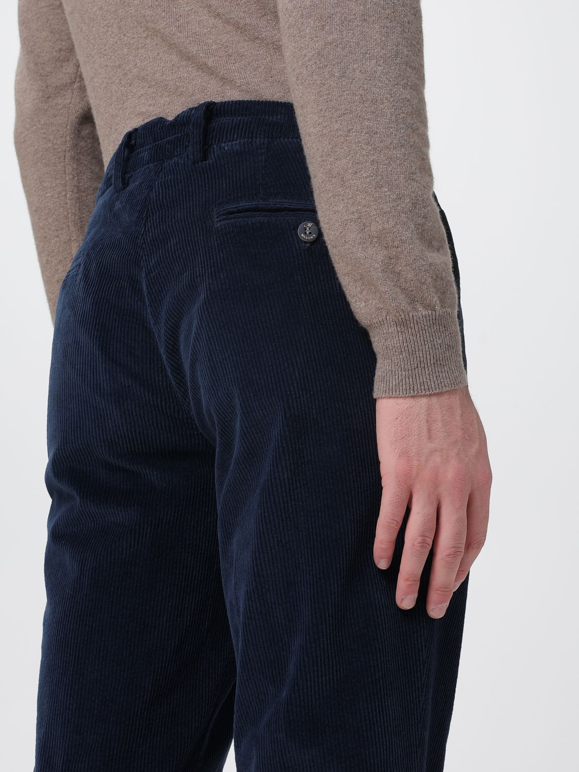 Pants Men color Navy