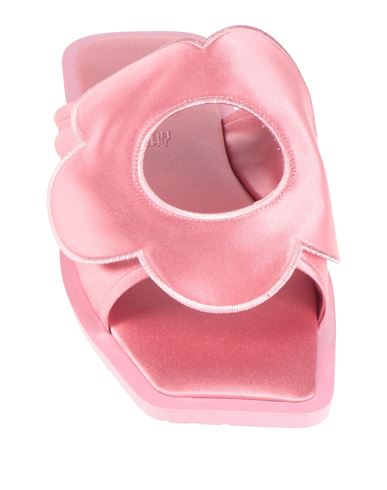 Woman Sandals Pink Size 10 Textile fibers