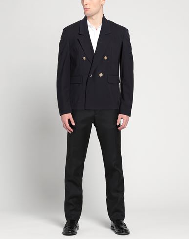 Man Blazer Midnight blue Size 38 Virgin Wool, Polyester, Elastane