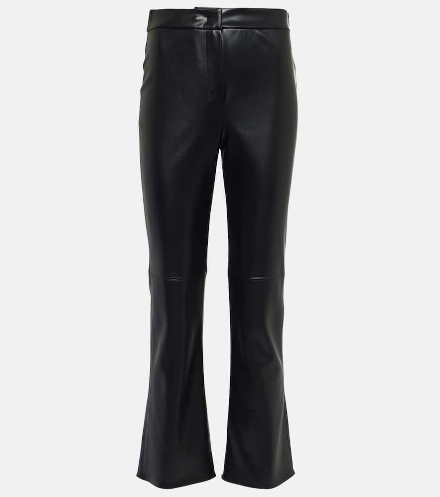 Sublime faux leather flared pants