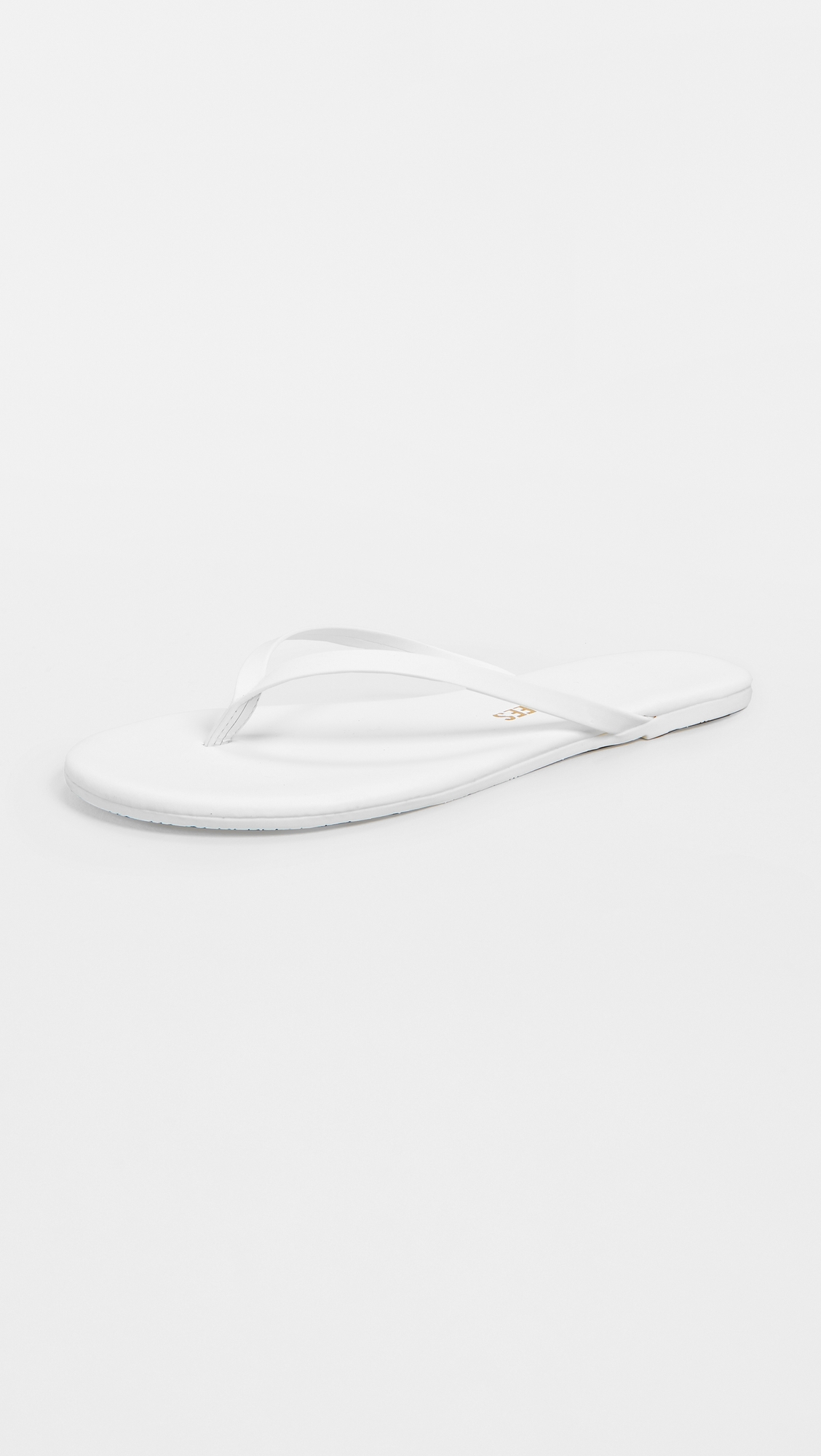 Solids Flip Flops No. White
