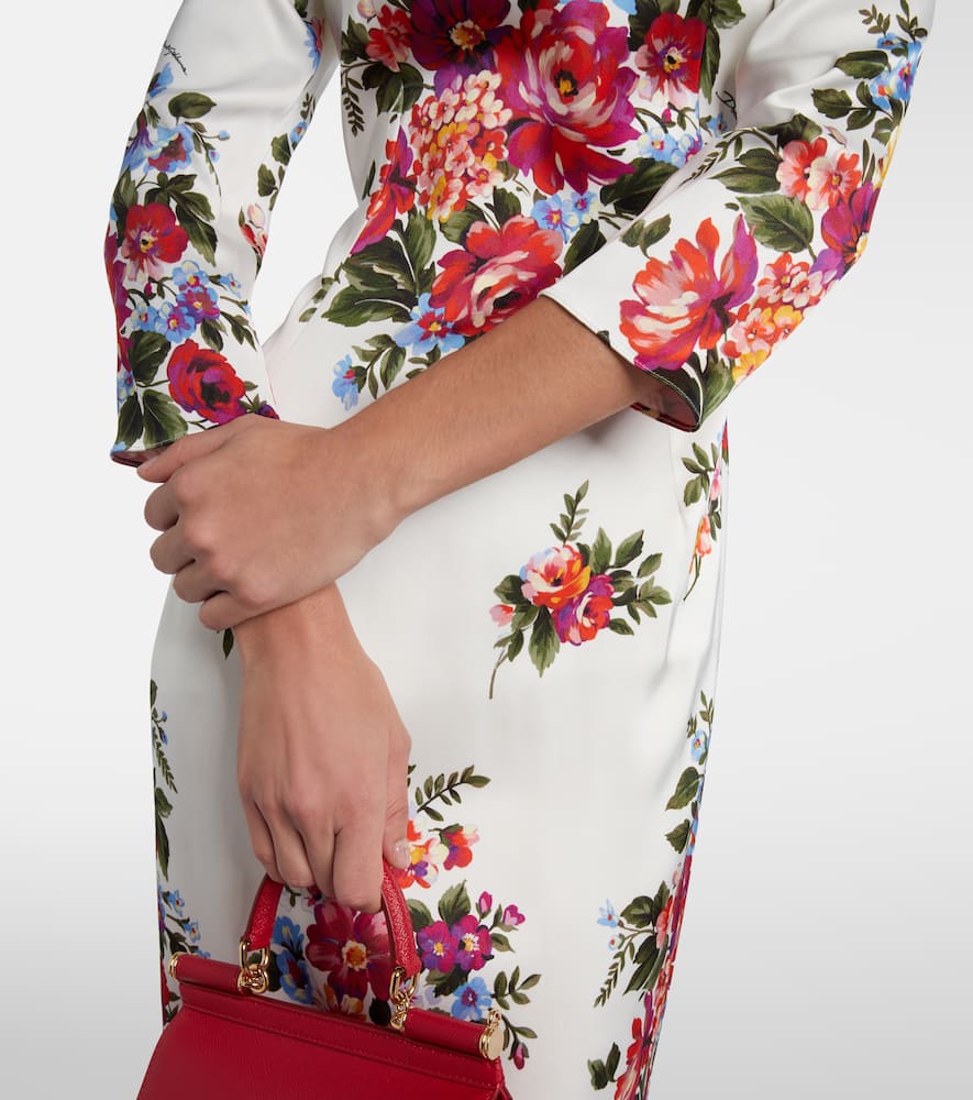 Floral midi dress