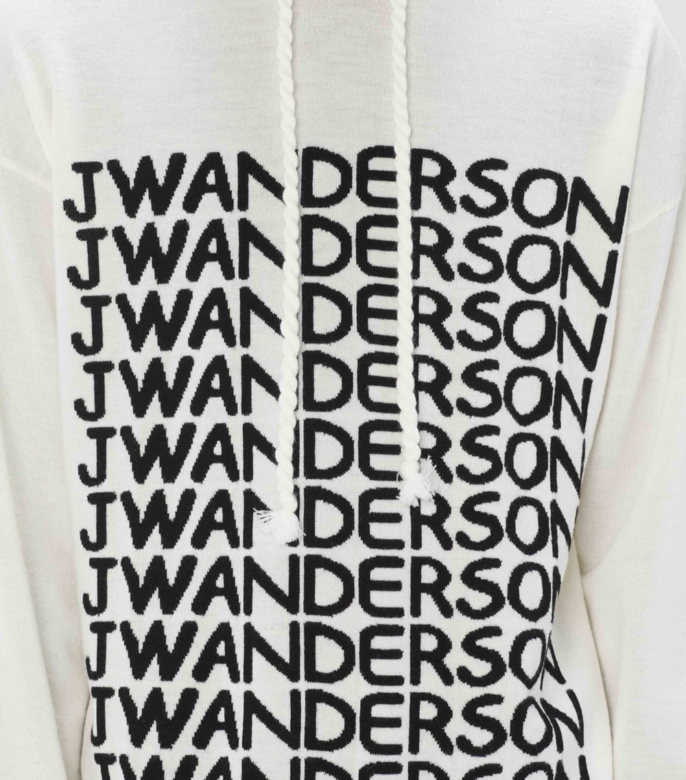 Merino Wool Logo Sweater