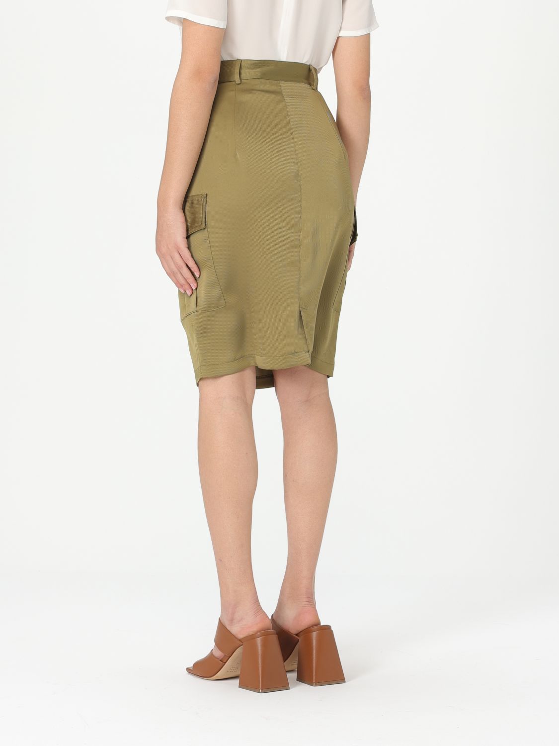 Skirt SIMONA CORSELLINI Woman color Green