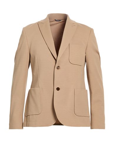 Man Blazer Sand Size 44 Cotton, Polyamide, Elastane