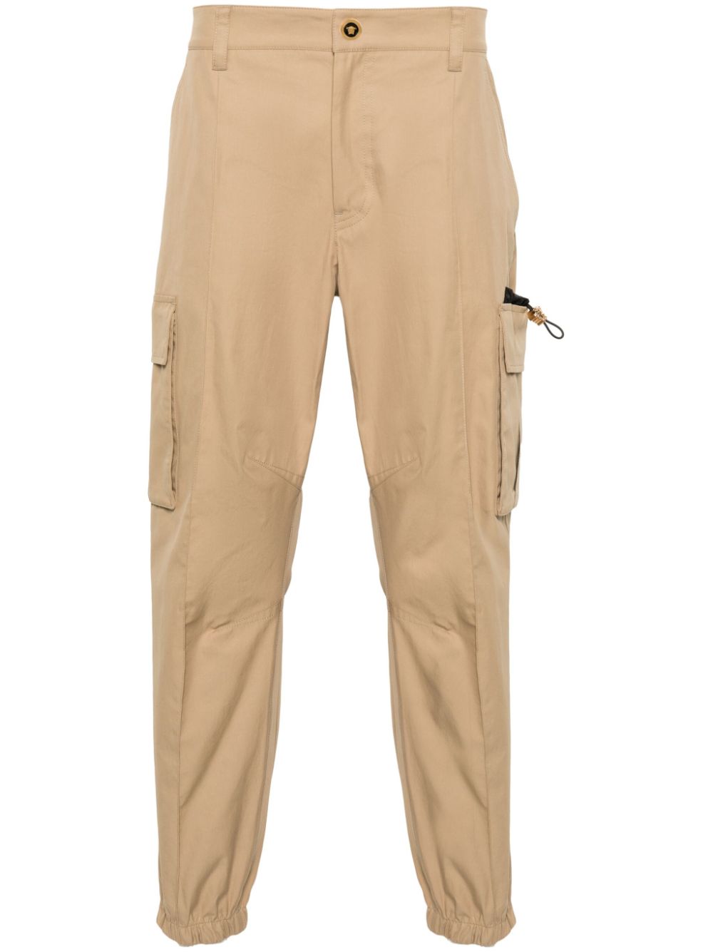 Cotton cargo pants - Neutrals
