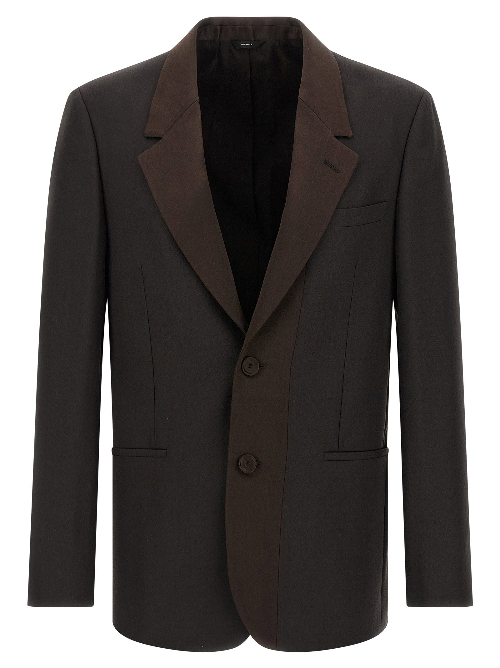 Crepe Wool Blazer