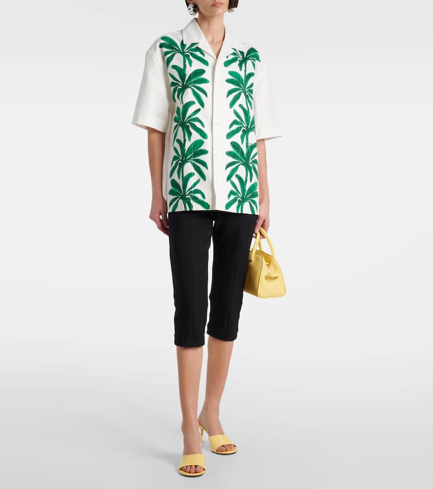 Jean printed cotton shirt