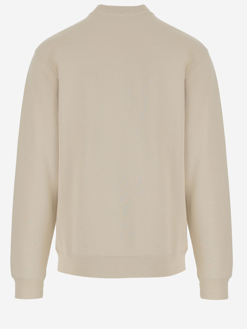 Beige Logo Sweatshirt