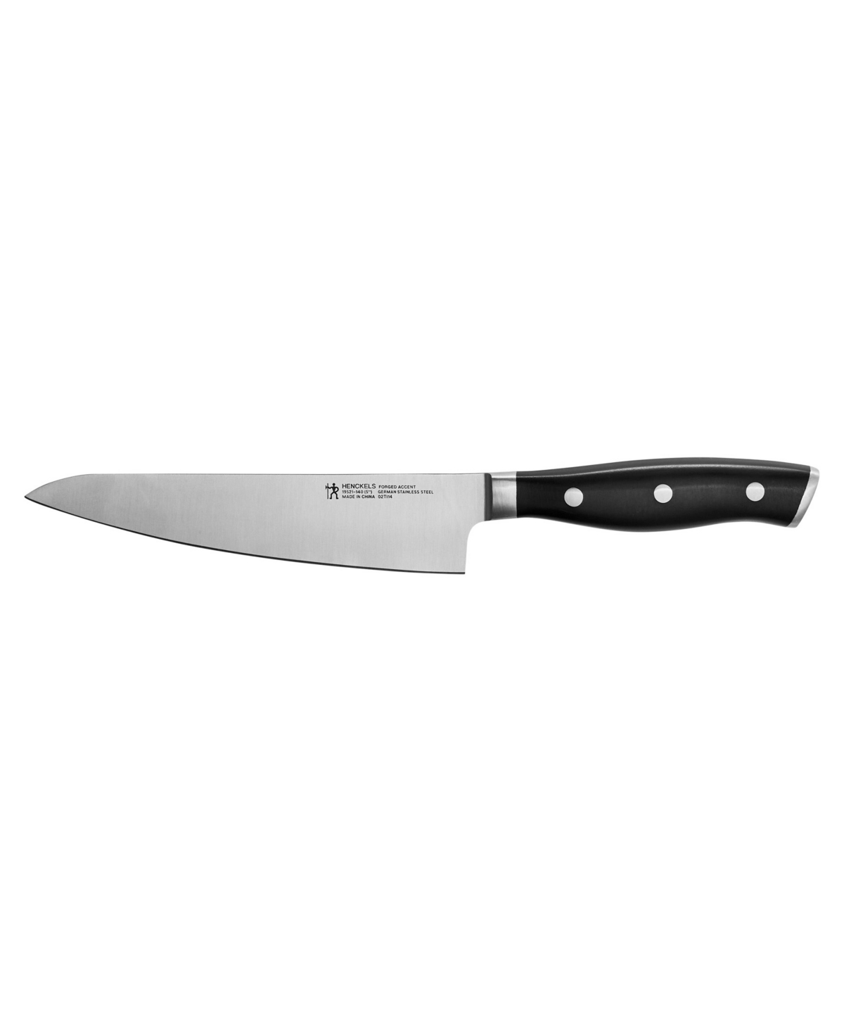 "Forged Accent 5.5"" Prep Knife - Stainless Steel Blade and Black Handle"