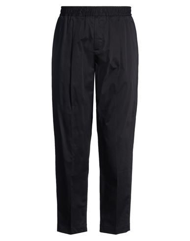 Man Pants Black Size 30 Cotton, Elastane