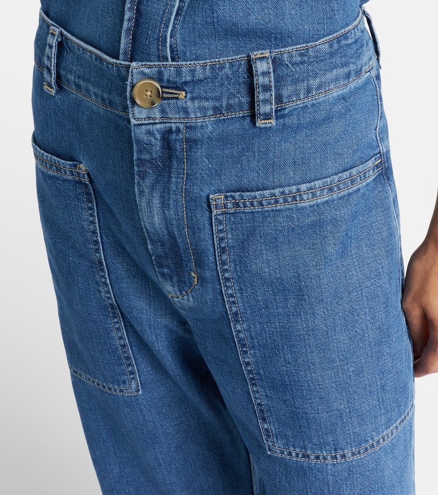 Farah high-rise tapered jeans