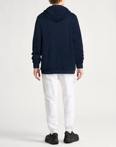 Man Sweatshirt Midnight blue Size M Cotton