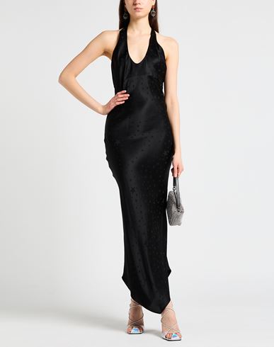 House Of Amen Woman Maxi dress Black Size 6 Acetate, Viscose