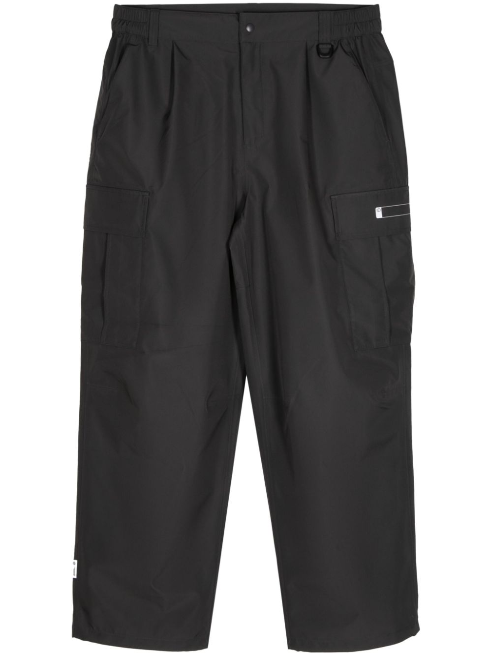 Graphic-print cargo pants - Red
