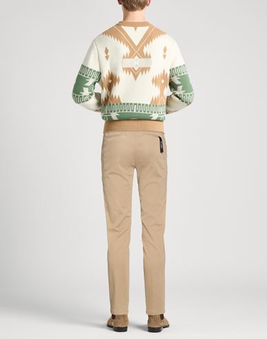 Man Pants Khaki Size 33 Modal, Cotton, Elastane