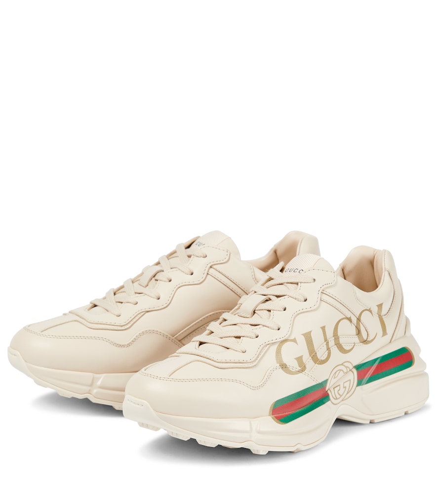 Rhyton leather sneakers