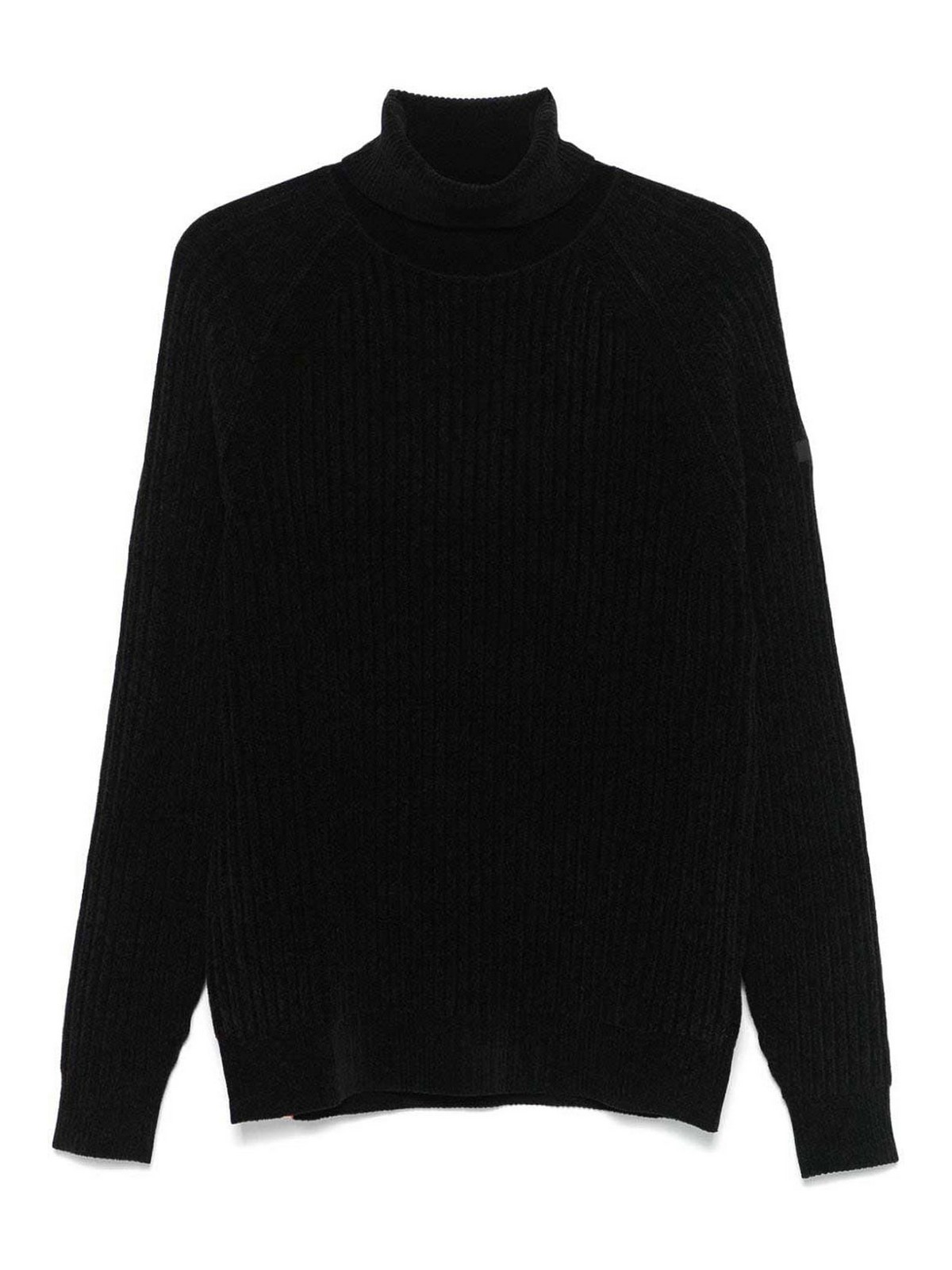 Ribbed Turtleneck Sweater
