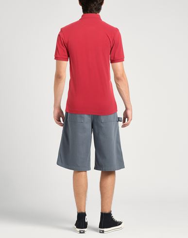 La Martina Man Polo shirt Red Size S Cotton