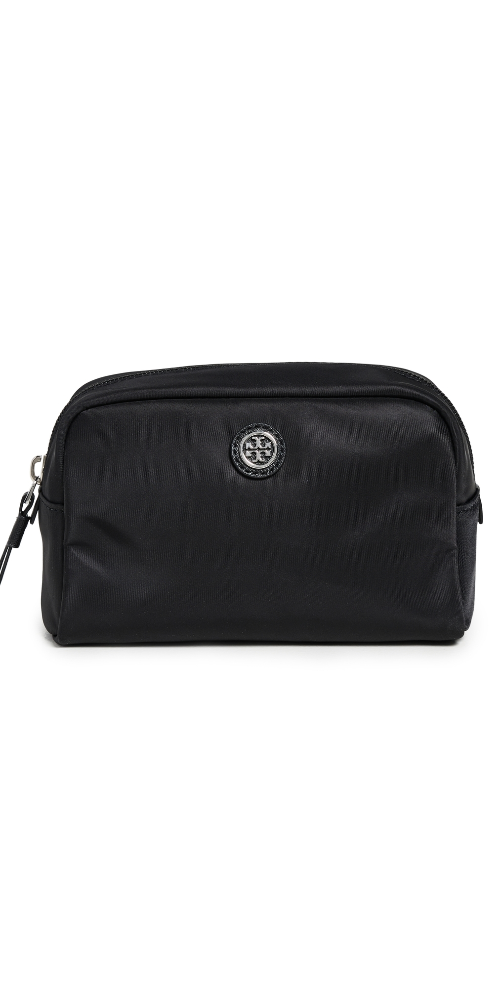 Tory Burch Curved Cosmetic Case Black One Size