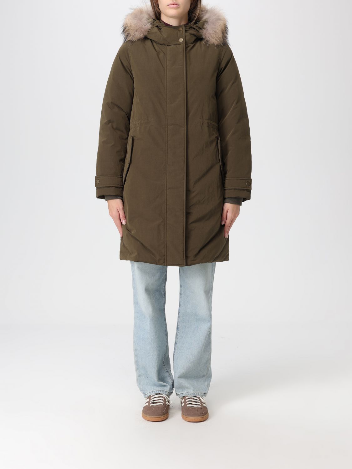 Jacket Woman color Green