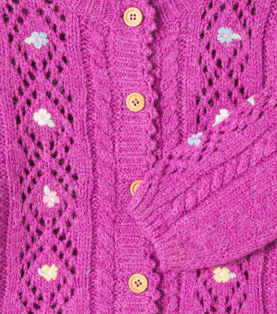 Floral cardigan