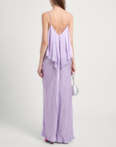 Woman Jumpsuit Mauve Size S Viscose