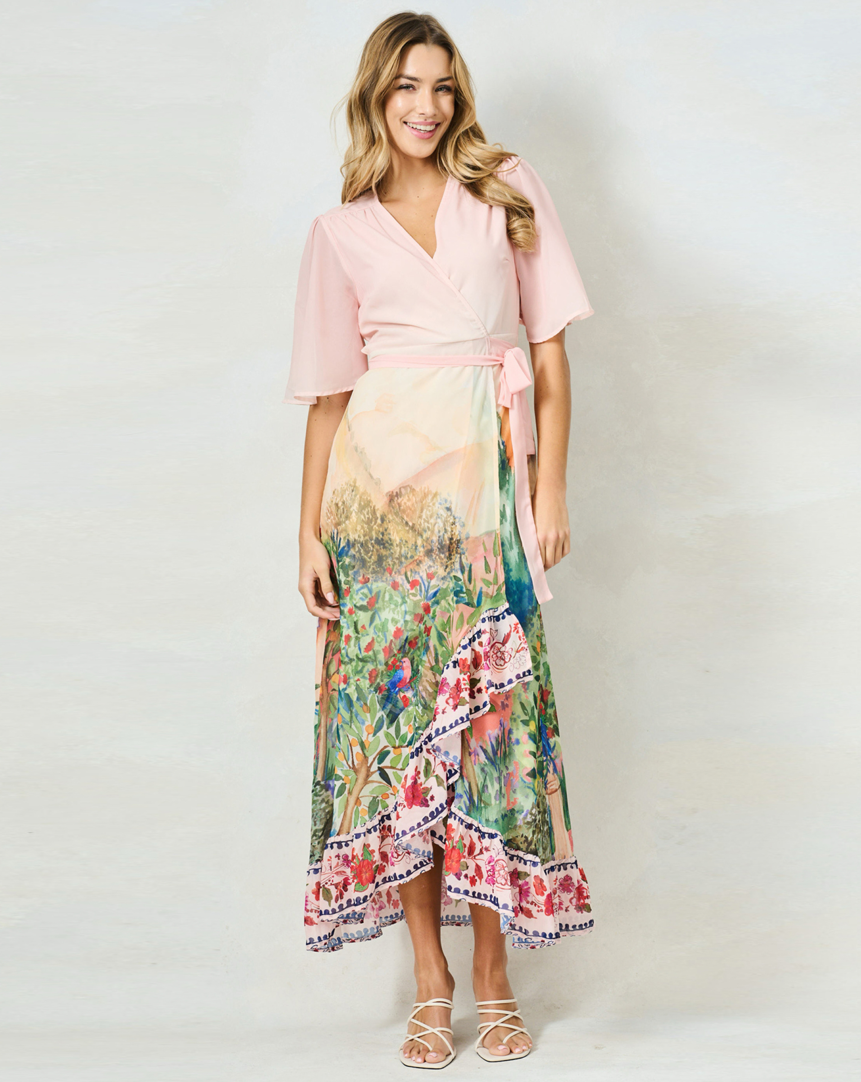 Hope & Ivy Morocco Maxi Wrap Dre