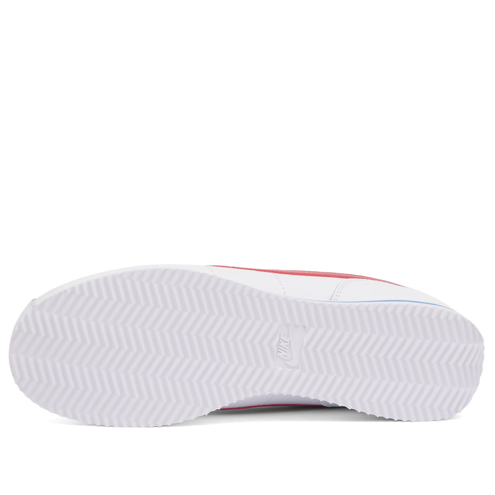 Cortez Leather Sneakers White / Varsity Red
