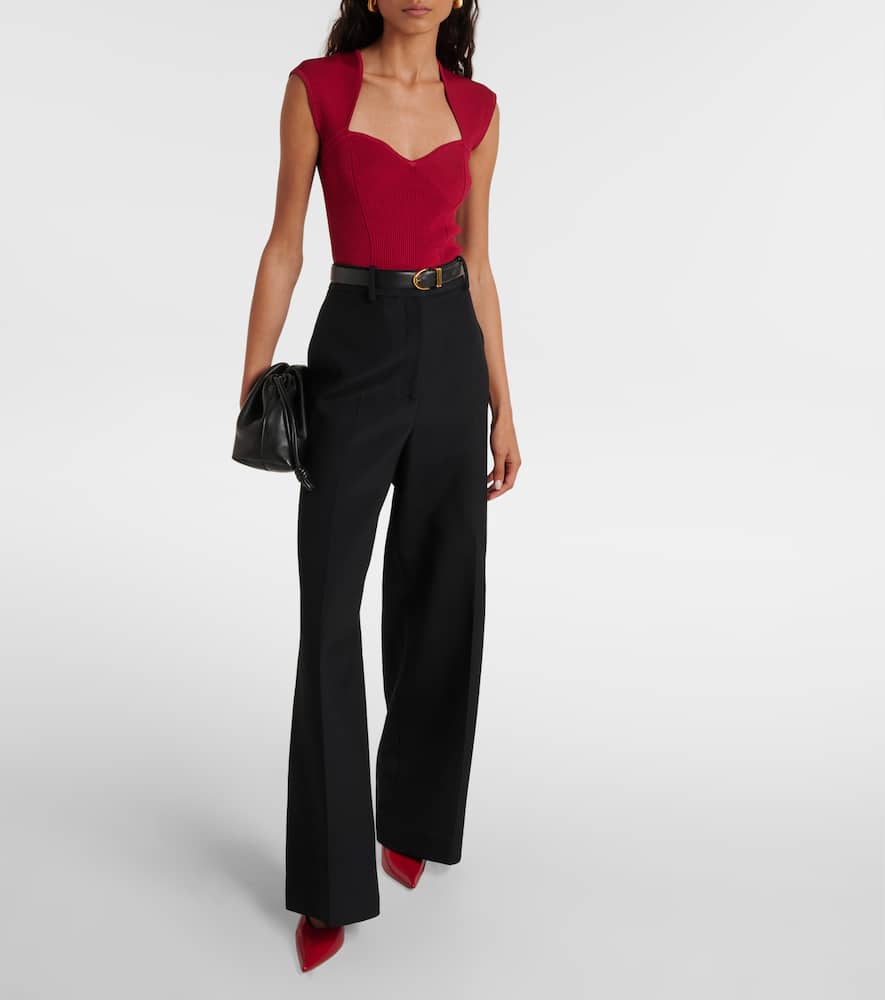 Simkhai Dorina ruffled gown