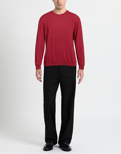 Man Sweater Brick red