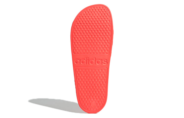 Adilette Aqua Slide 'Solar Red White'