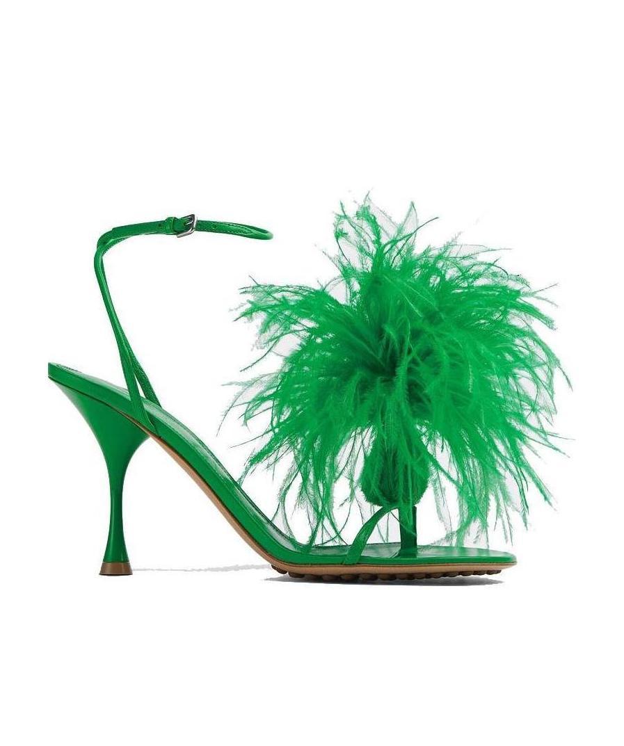 Feather Dot Sandals