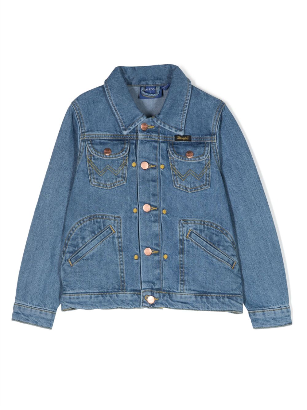Blue Jacket For Kids With Dove