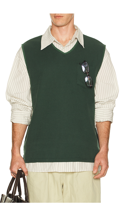 KAPPY DESIGN WESTE in Green