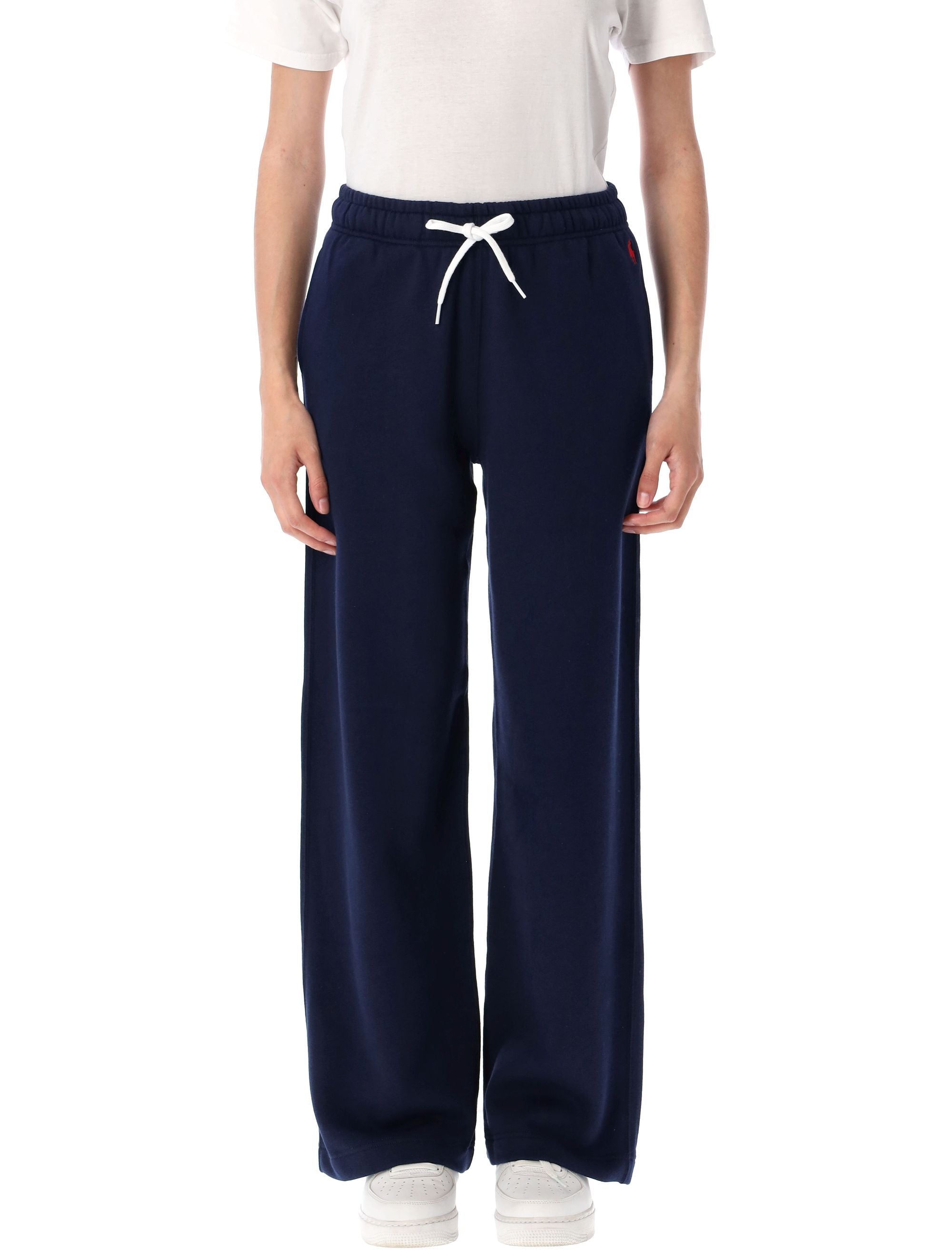 Mid-Rise Relaxed Fit Track Pants