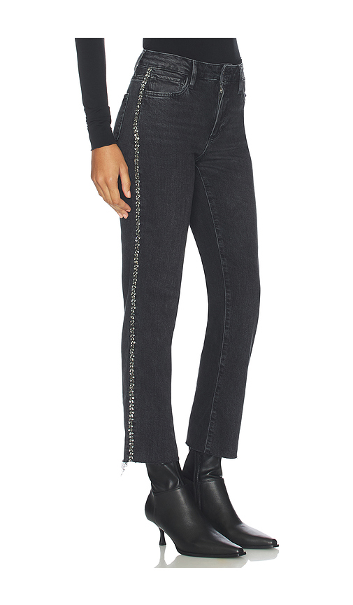 PAIGE Mason Ankle Straight Jeans in Black. - 34 also , 25, 26, 27, 28, 29, 30, 31
