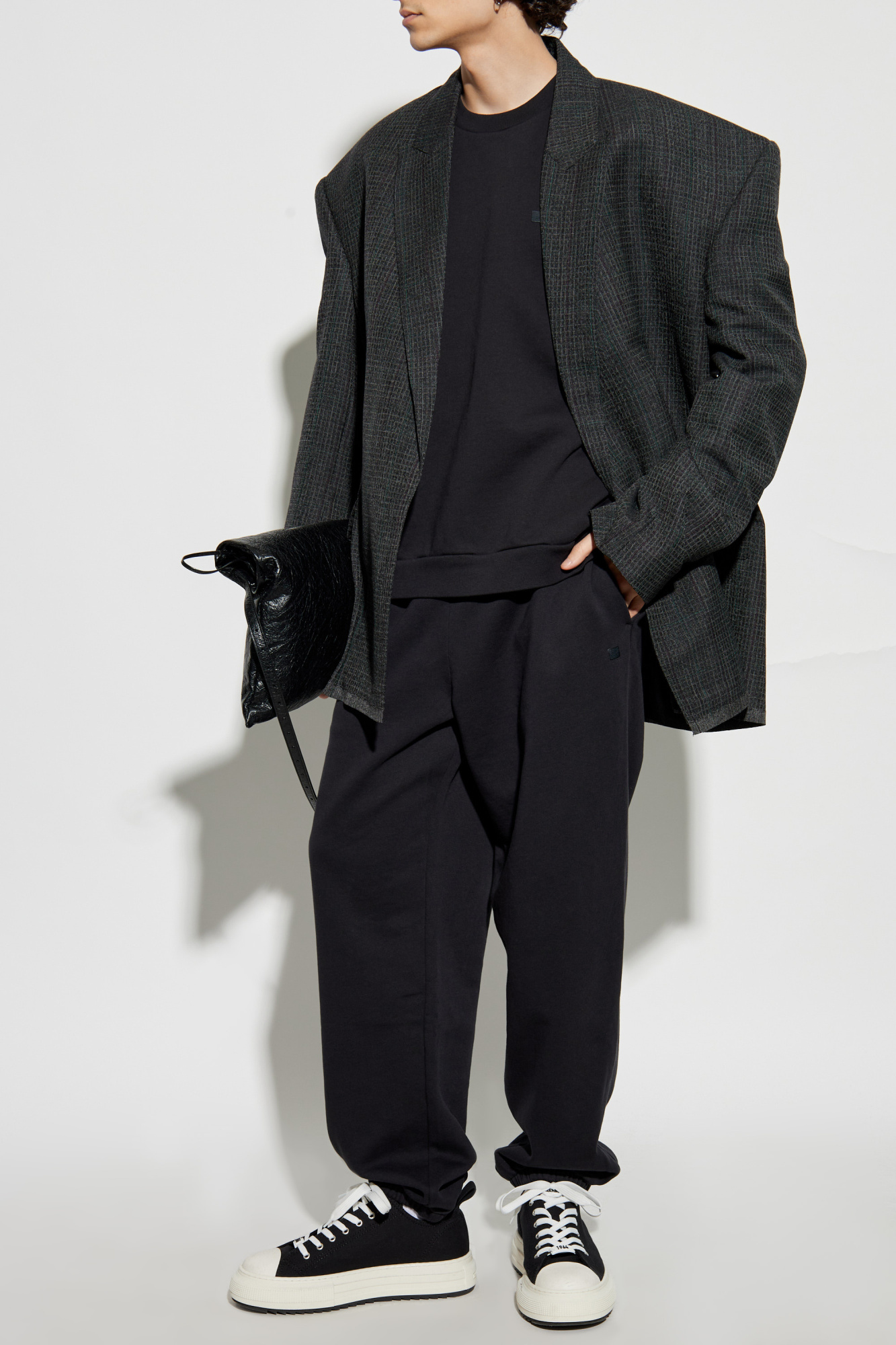 Sweatpants With Logo, Men's, Black