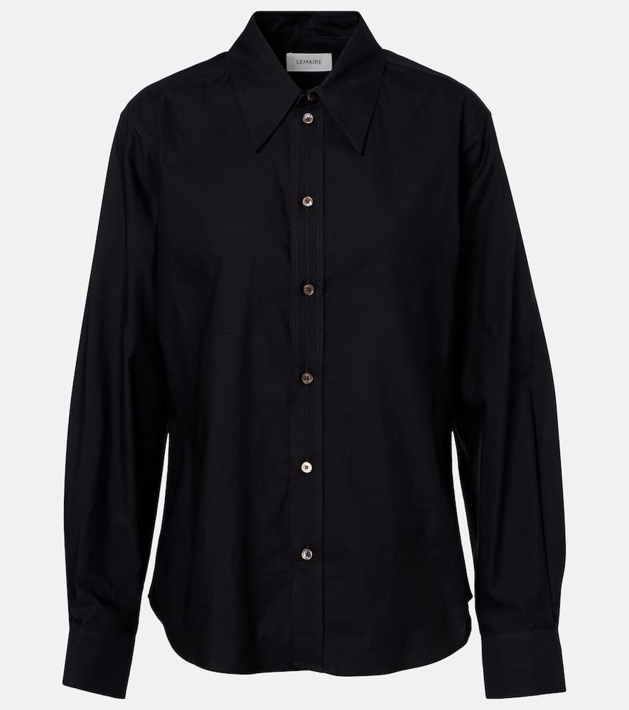 Cotton and silk shirt