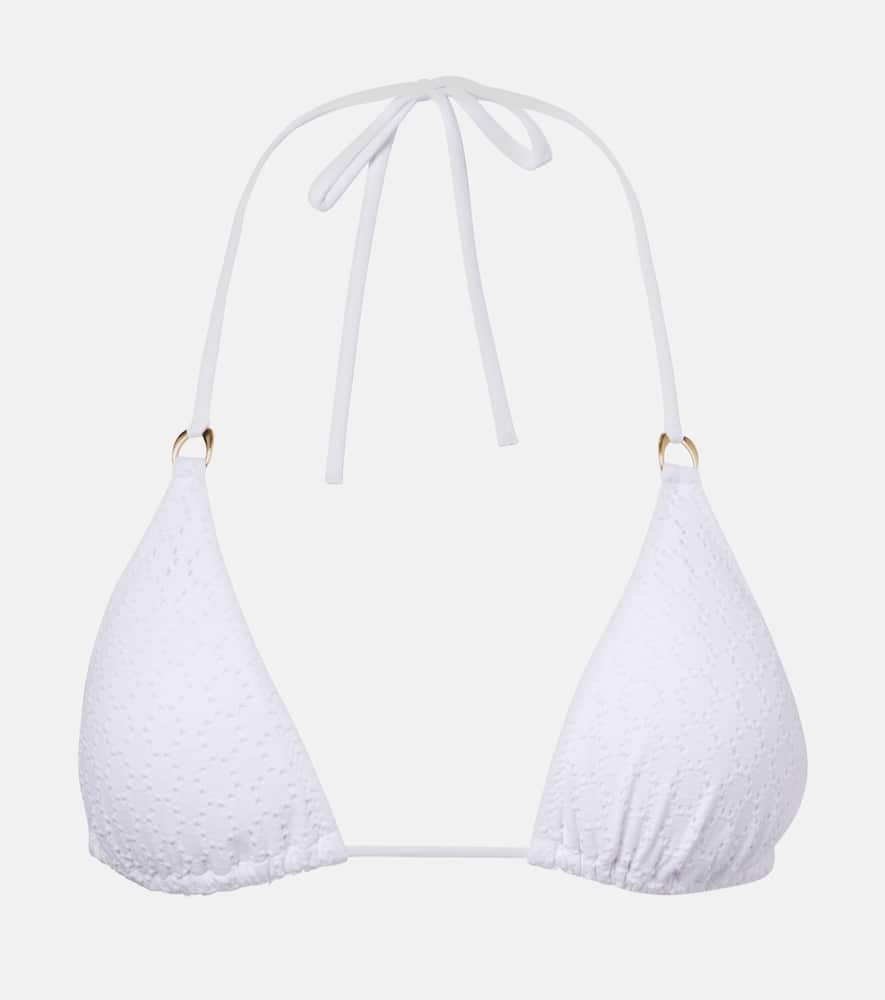 Puglia halterneck bikini top