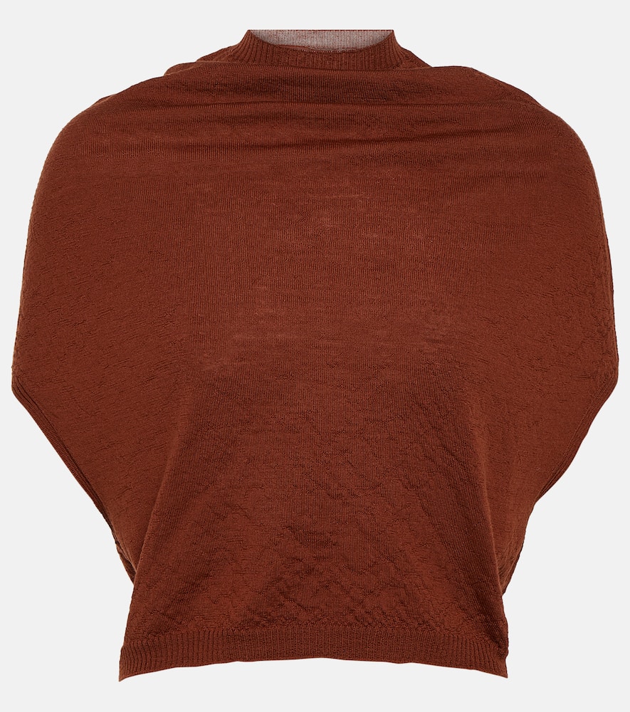 Virgin wool top