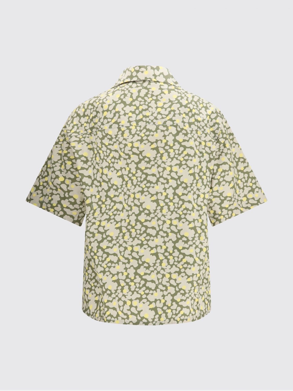 Shirt Men color Moss Green