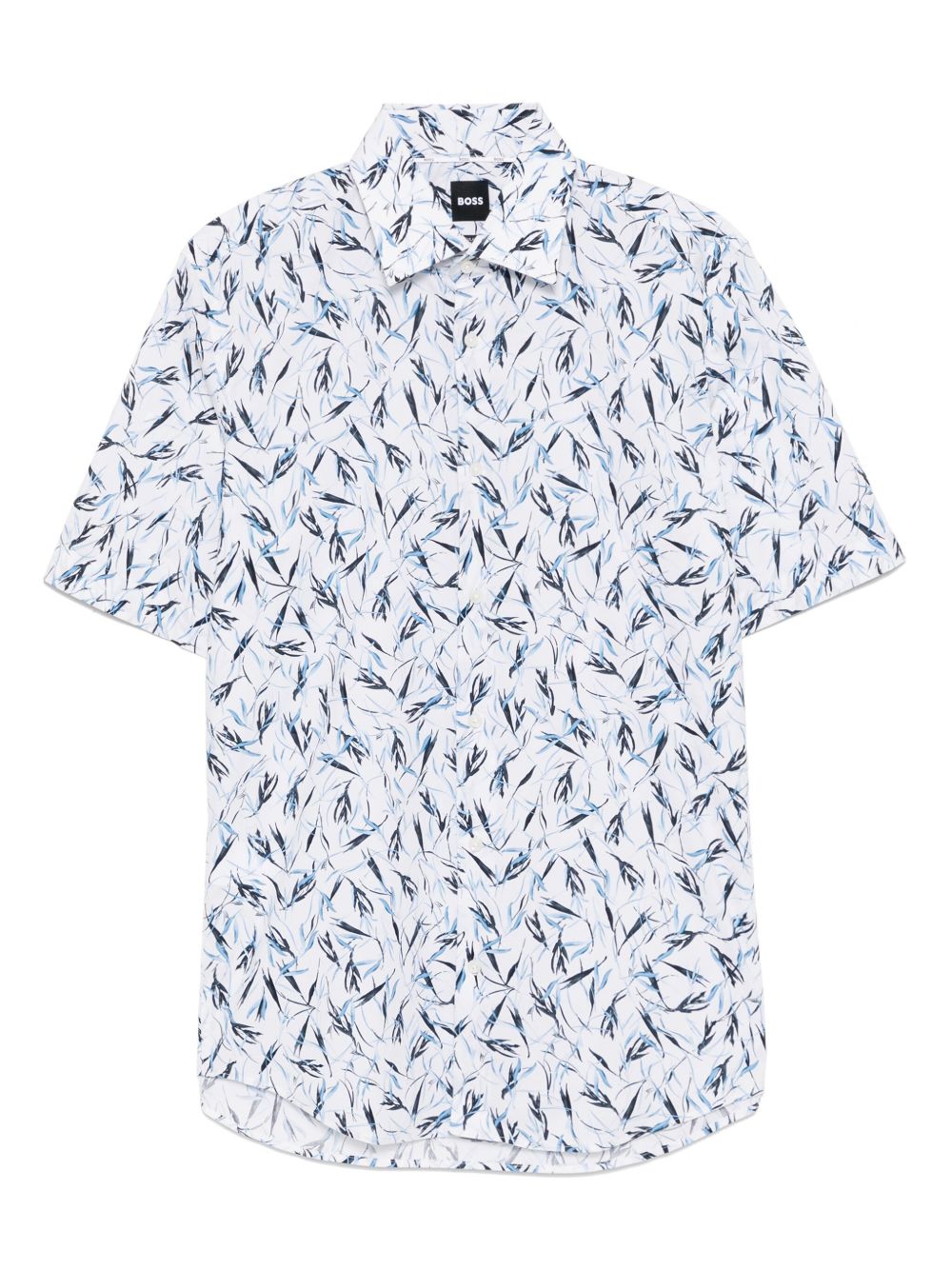 BOSS graphic-print shirt - White