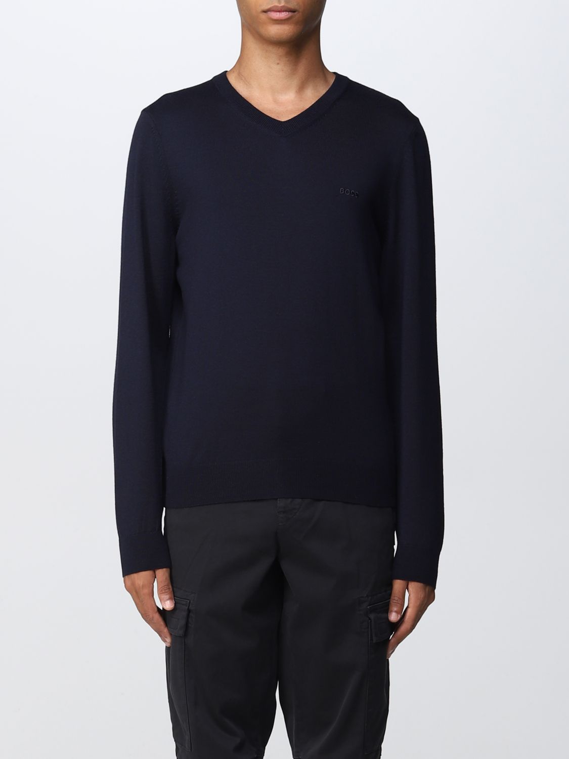 Sweater Men color Blue