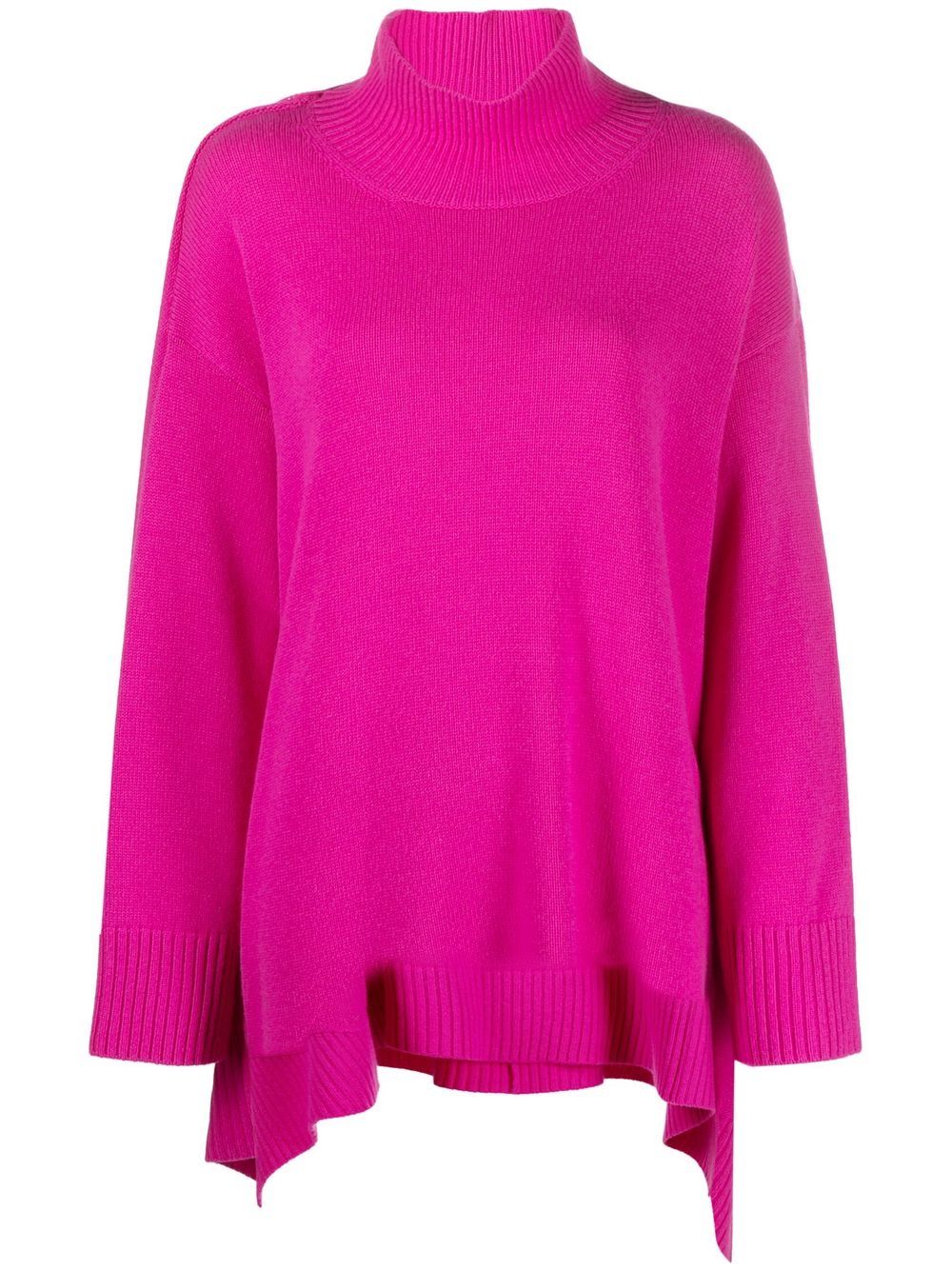Valentino Garavani draped roll-neck jumper - Pink