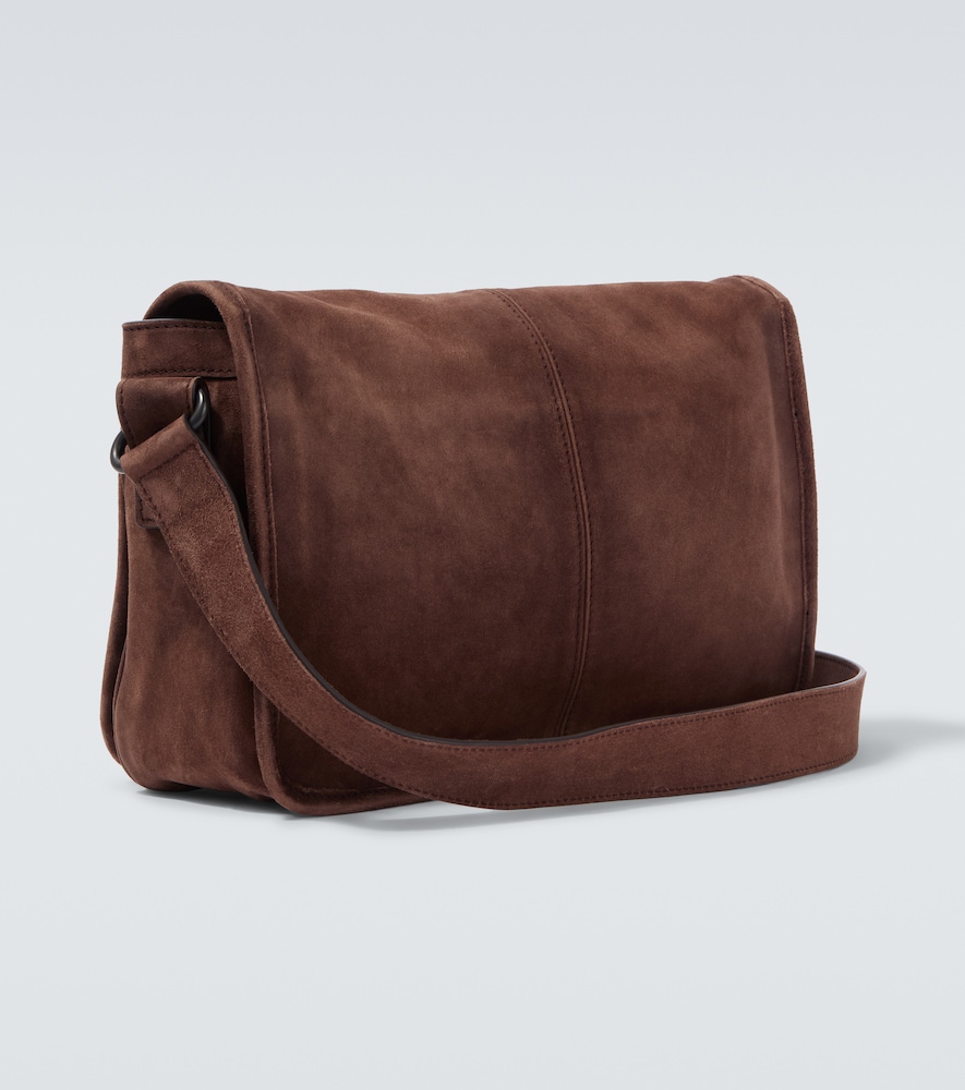 Le City Small suede messenger bag